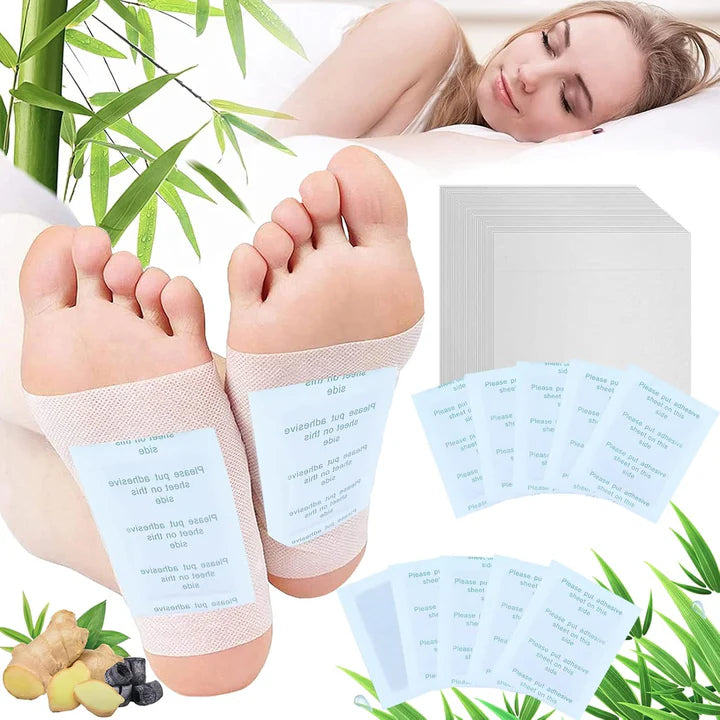 Lymphatic Drainage & Slimming Foot Patches 🌿👣