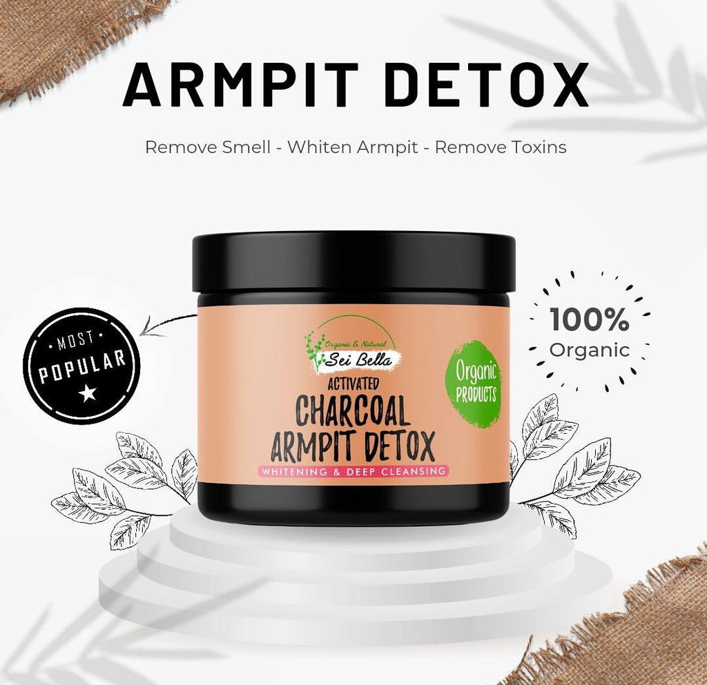 Activated Charcoal Armpit Detox Powder